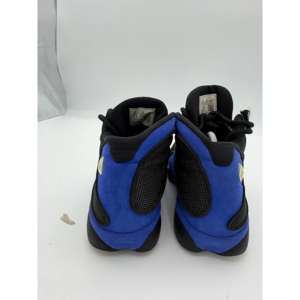 Jordan 13 Retro Hyper Royal Black Blue Sneakers 414571-040 Mens 12